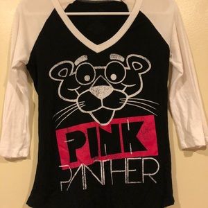Woman’s small pink panther long sleeve shirt
